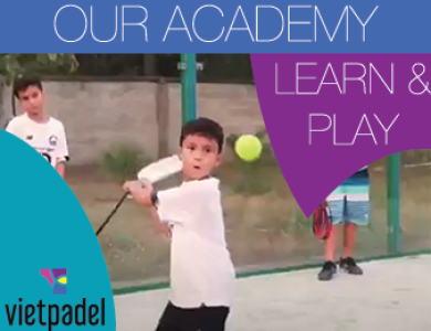 Học viện Vietpadel - Hãy để các em được học hỏi và khám phá bộ môn thể thao cực kỳ vui nhộn.